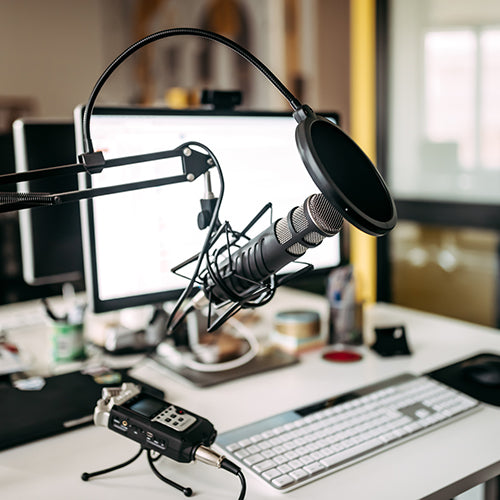 Equipment for podcast recording