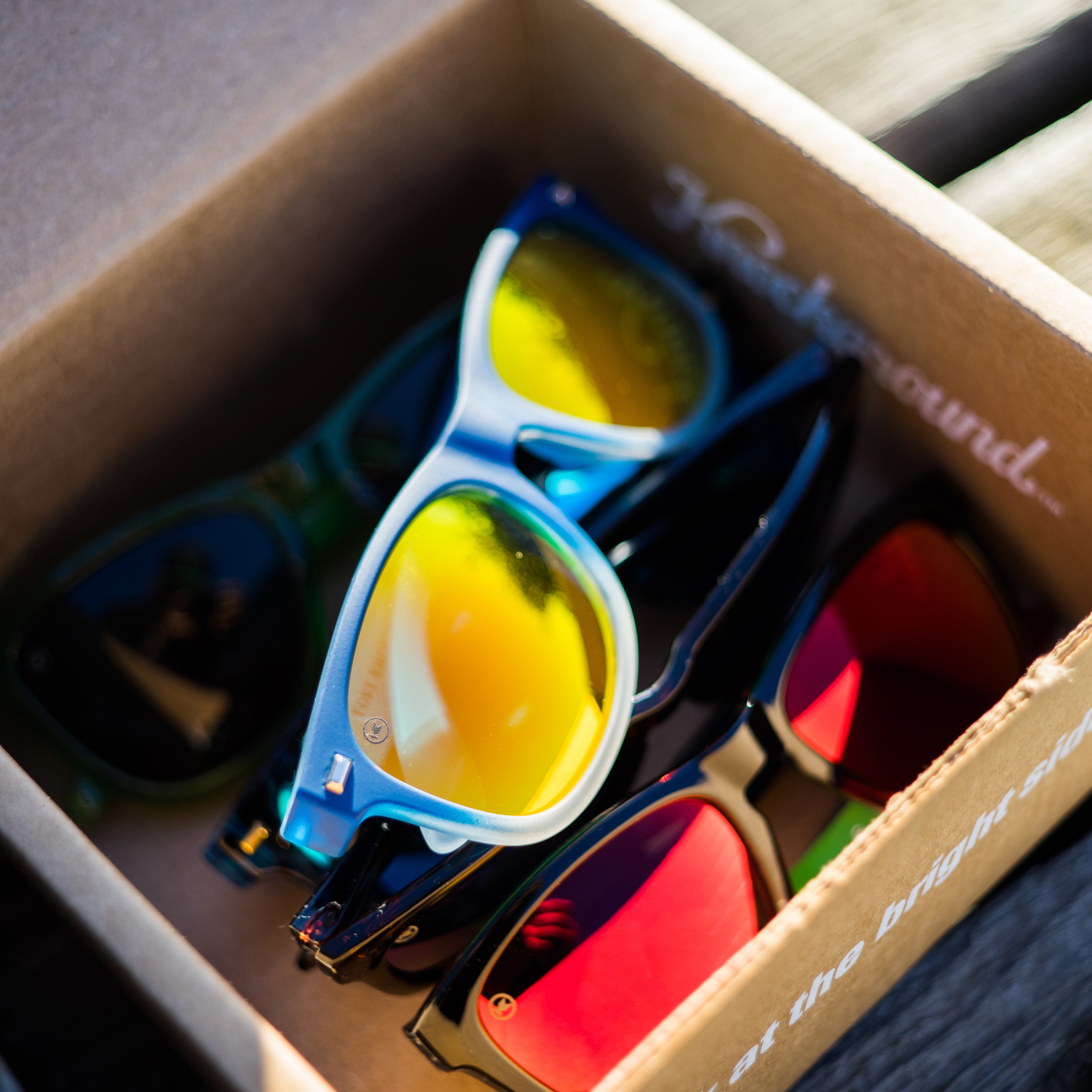 Knockaround Sunglasses in a box 