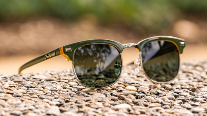 Coyote Calls Brooklines Prescription Glasses with Brown Lens, Lifestyle