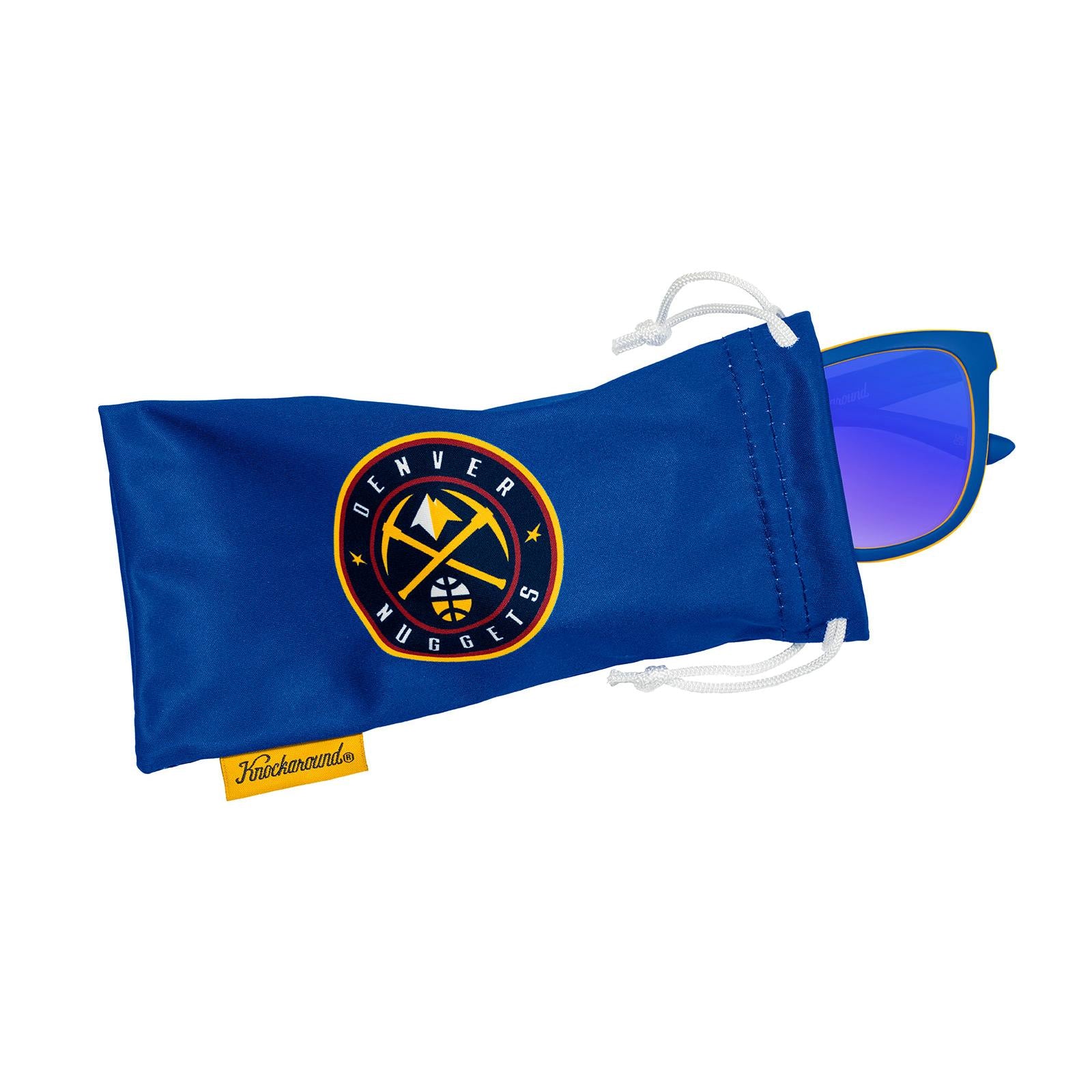 Knockaround and Denver Nuggets Sunglasses, Pouch