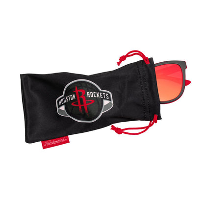 Knockaround and Houston Rockets Sunglasses, Pouch