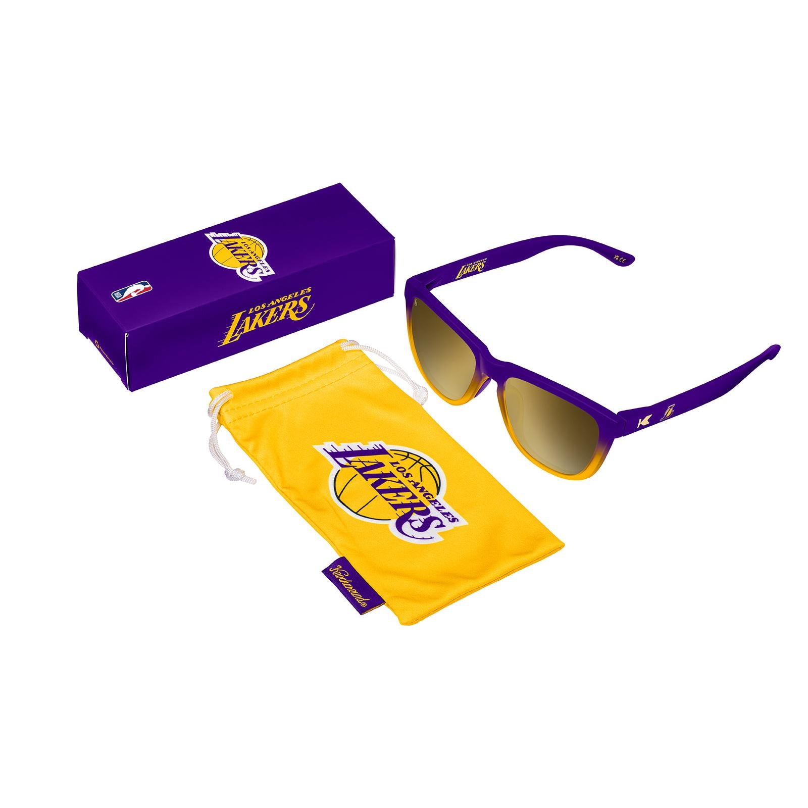 Knockaround and Los Angeles Lakers Sunglasses, Set