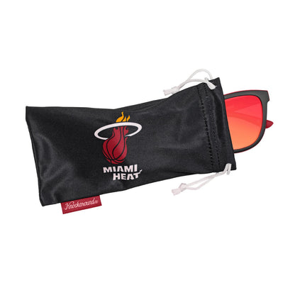 Knockaround and Miami Heat Sunglasses, Pouch