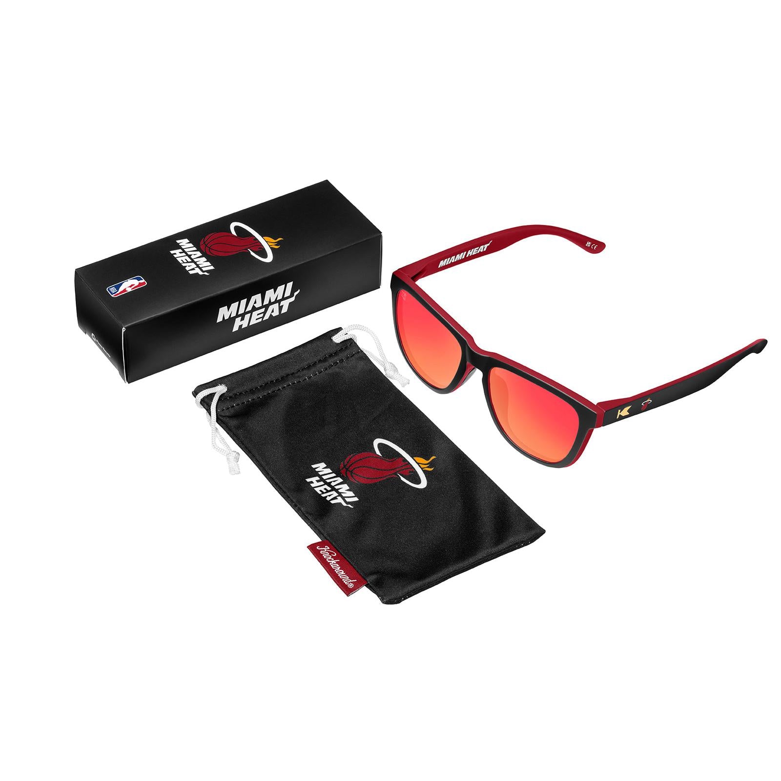 Knockaround and Miami Heat Sunglasses, Set