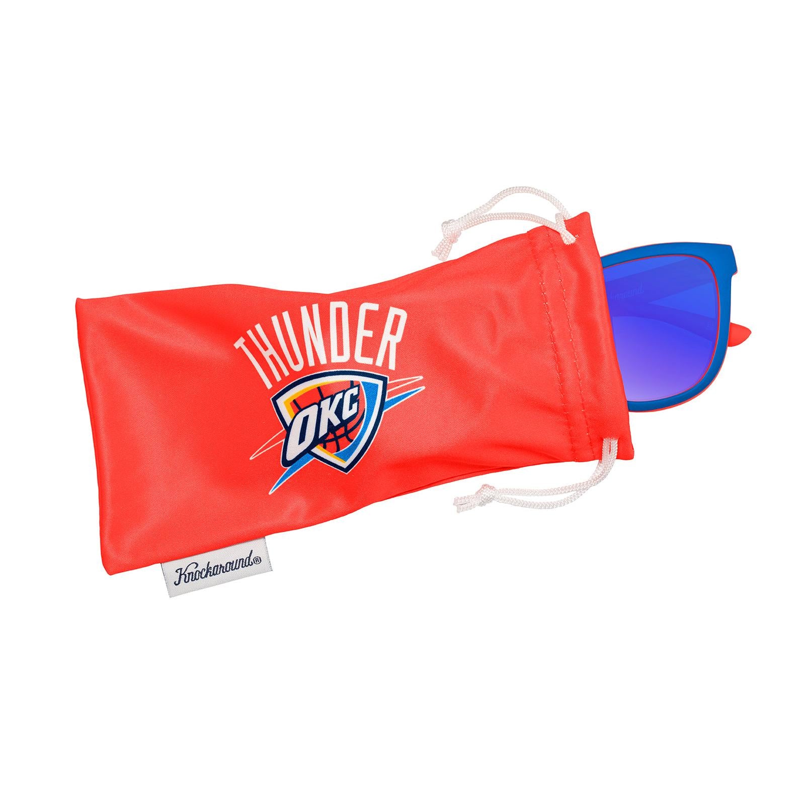 Knockaround and Oklahoma City Thunder Sunglasses, Pouch
