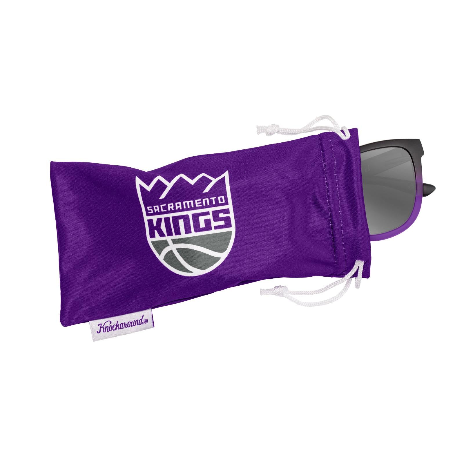 Knockaround and Sacramento Kings Sunglasses, Pouch