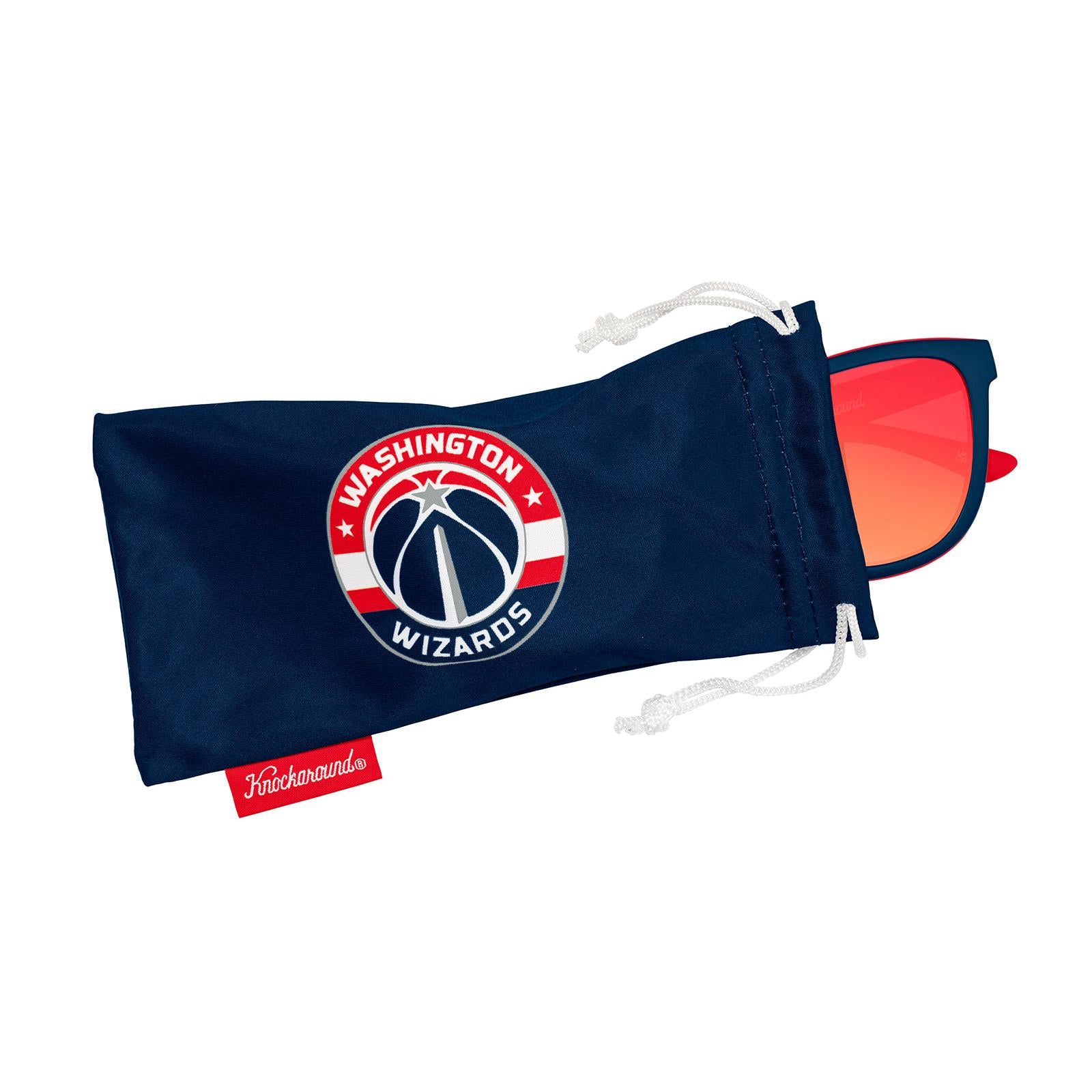 Knockaround and Washington Wizards Sunglasses, Pouch