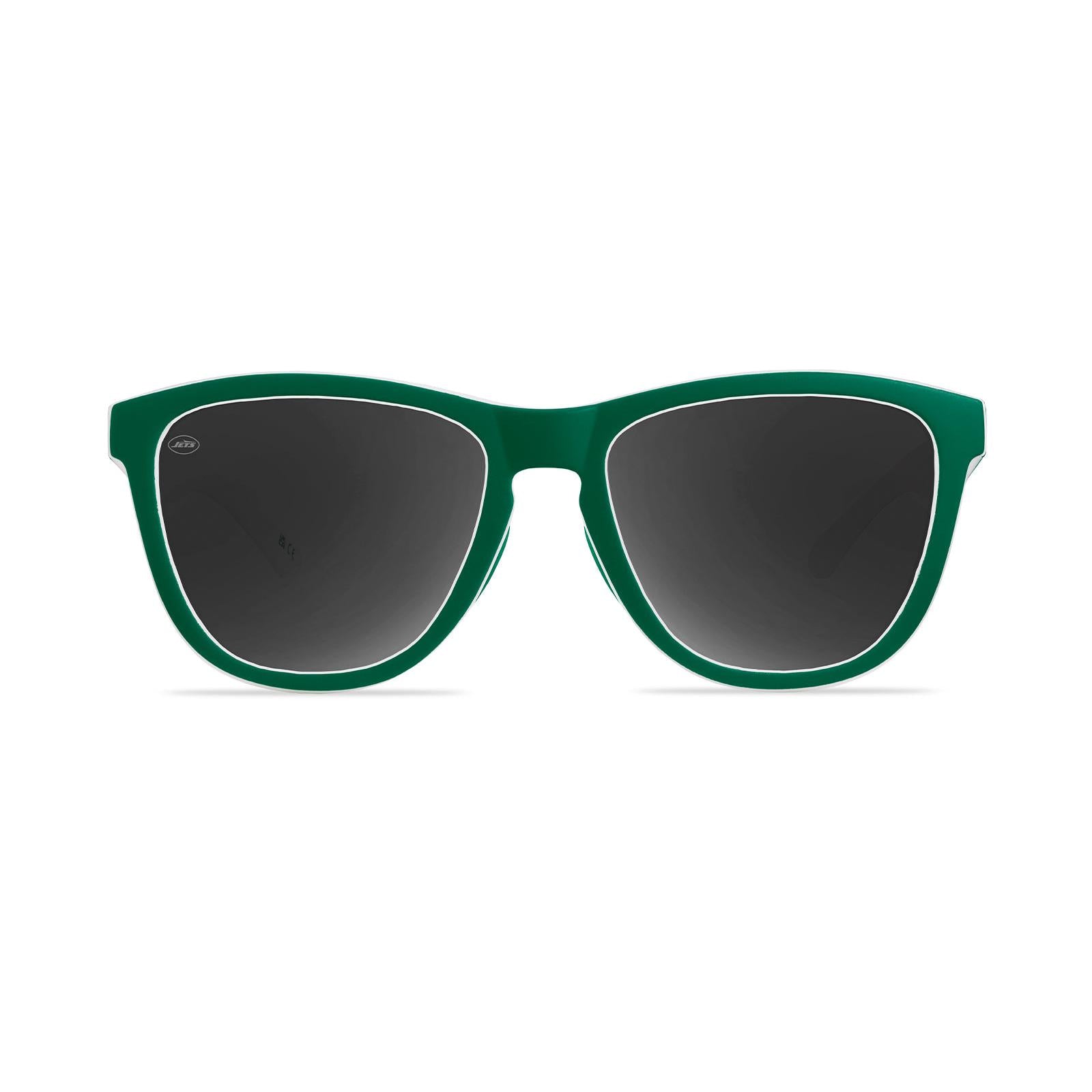 Knockaround and New York Jets Premiums  Sport Sunglasses, Front