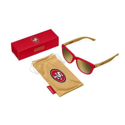 Knockaround and San Francisco 49ers Premiums Sport Sunglasses, Set