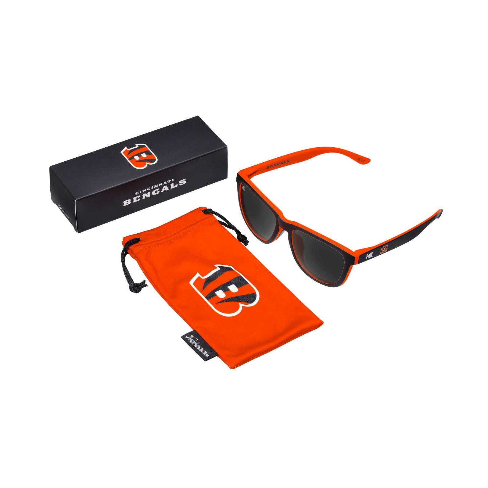 Knockaround and Cincinnati Bengals Premiums Sport Sunglasses ,  Set