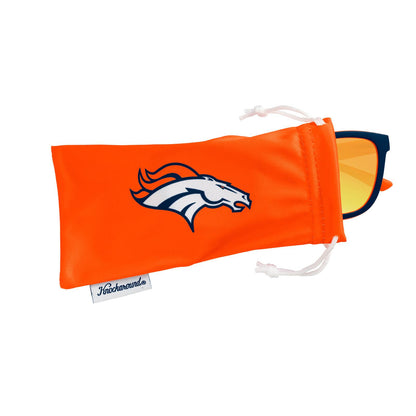 Knockaround and Denver Broncos Premiums Sport Sunglasses,  Pouch