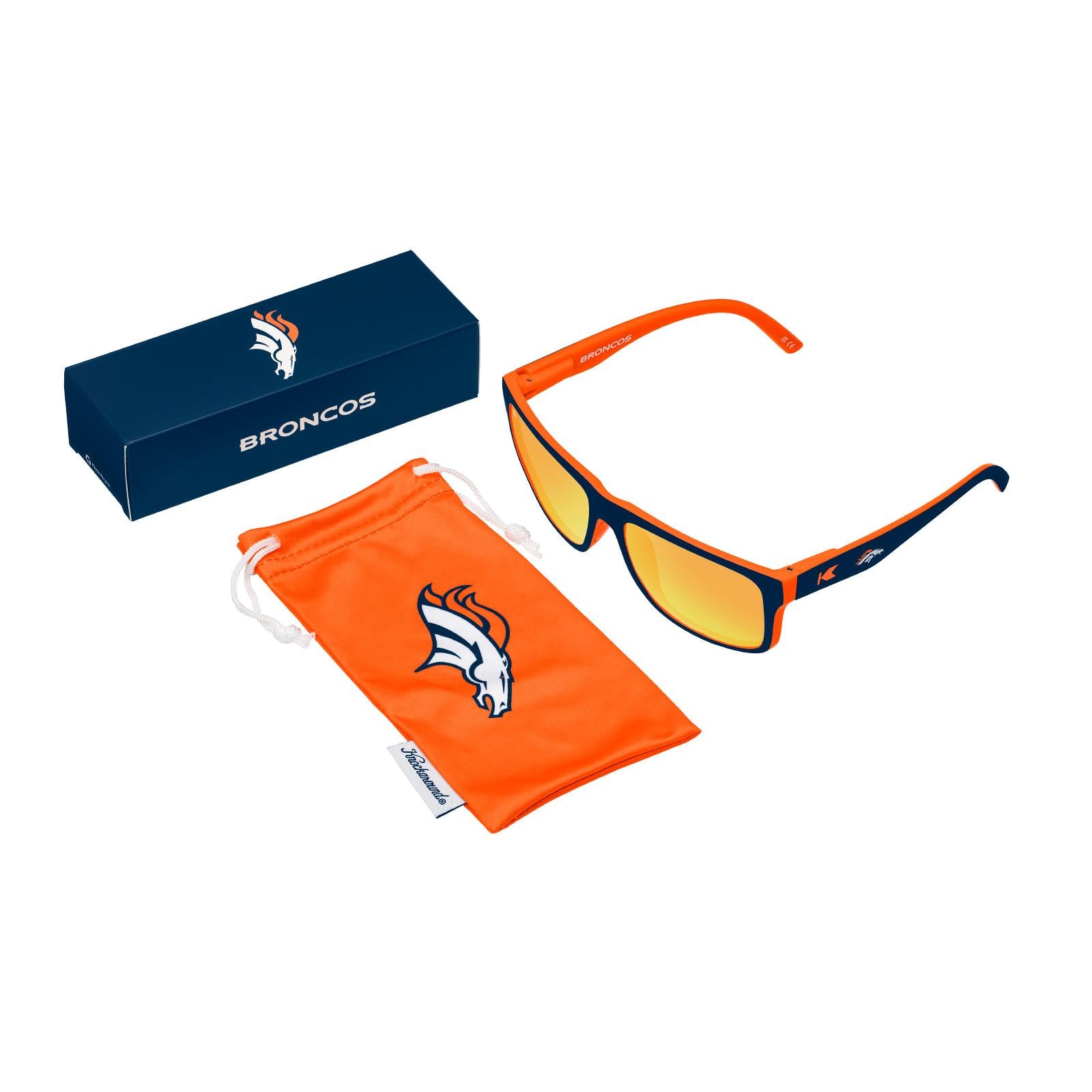 Knockaround and Denver Broncos Torrey Pines Sport Sunglasses,  Set