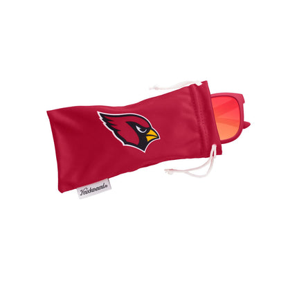 Knockaround and Arizona Cardinals Premiums Sport Sunglasses , Pouch