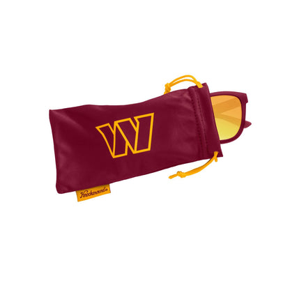 Knockaround and Washington Commanders Premiums Sport Sunglasses, Pouch