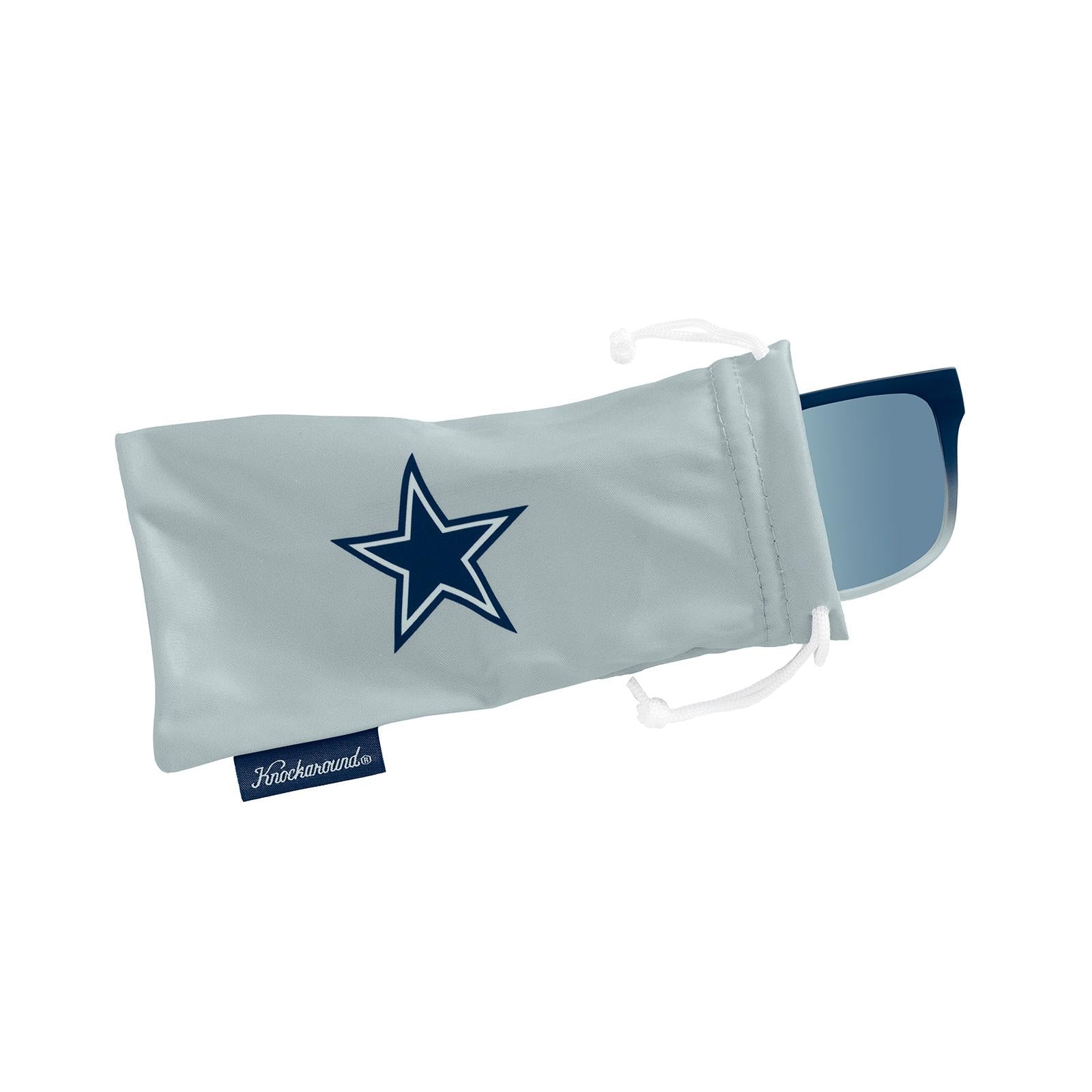 Knockaround and Dallas Cowboys Torrey Pines Sport Sunglasses,  Pouch