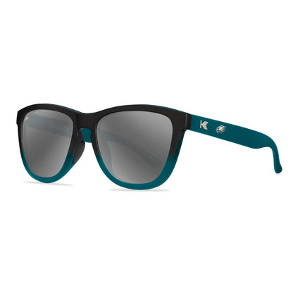 Knockaround and Philadelphia Eagles Premiums Sport Sunglasses, Threequarter