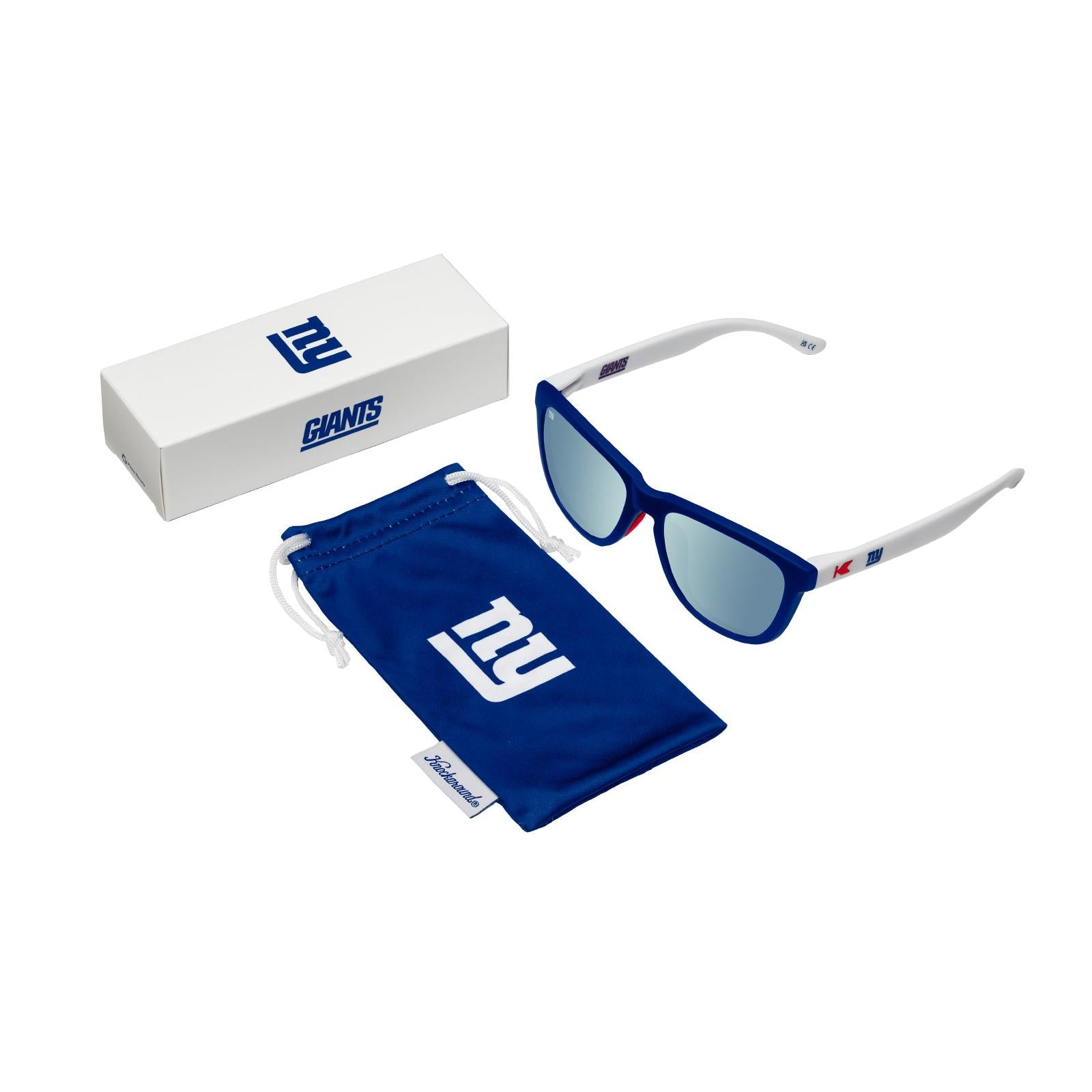 Knockaround and New York Giants Premiums Sport Sunglasses,  Set