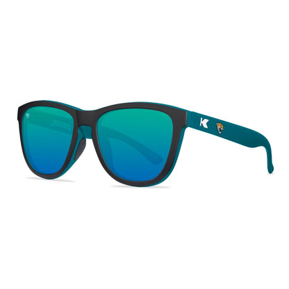 Knockaround and Jacksonville Jaguars Premiums Sport Sunglasses,  Threequarter