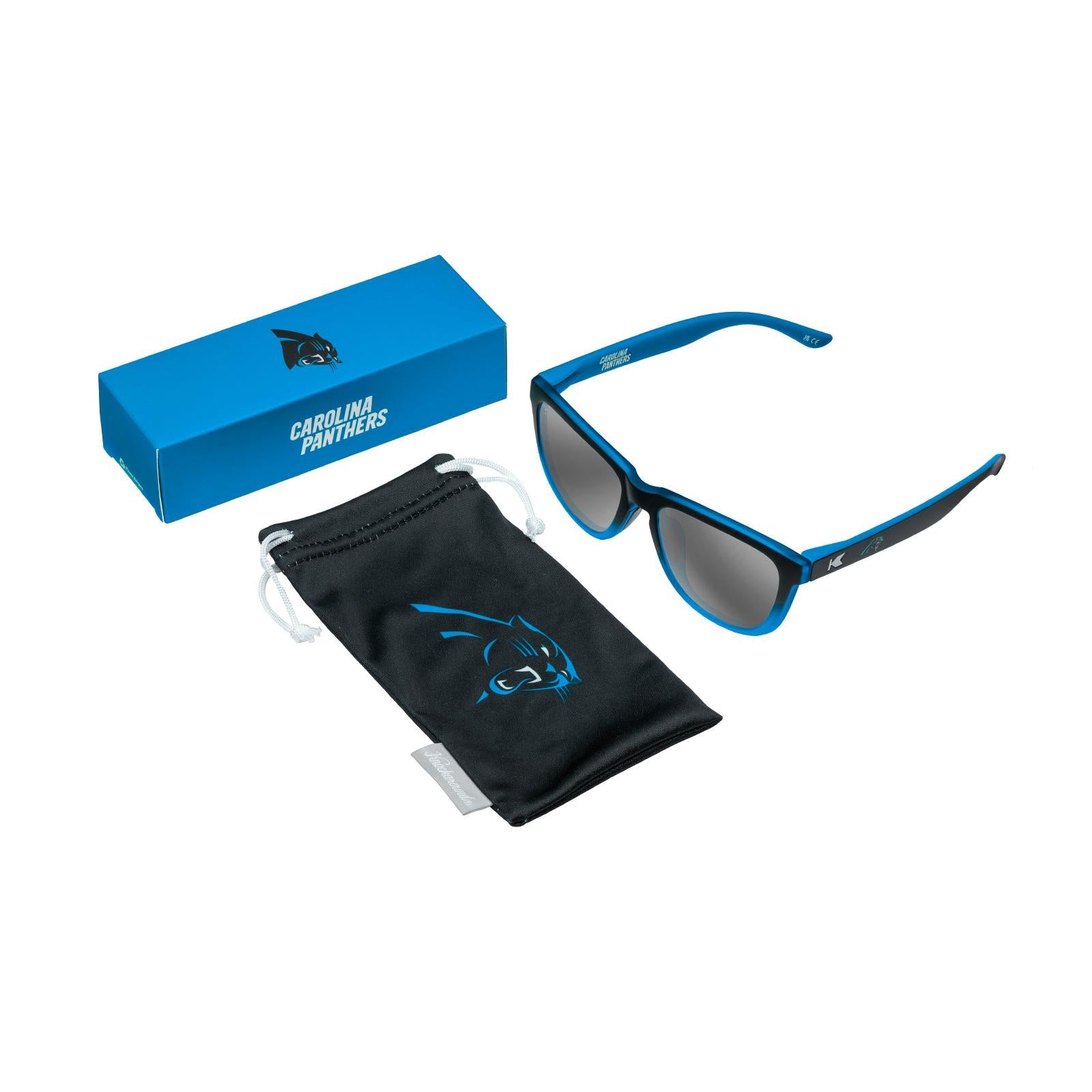 Knockaround and Carolina Panthers Premiums Sport Sunglasses, Set