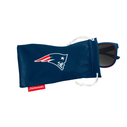 Knockaround and New England Patriots Premiums Sport Sunglasses,  Pouch
