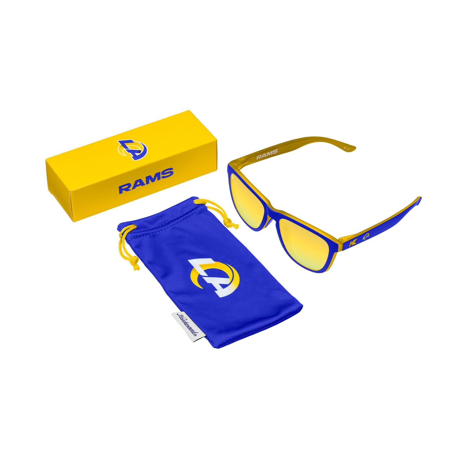Knockaround and Los Angeles Rams Premiums Sport Sunglasses,  Set