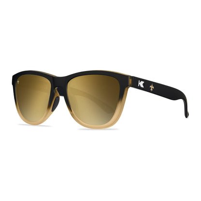 Knockaround and New Orleans Saints Premiums Sport Sunglasses,  Threequarter