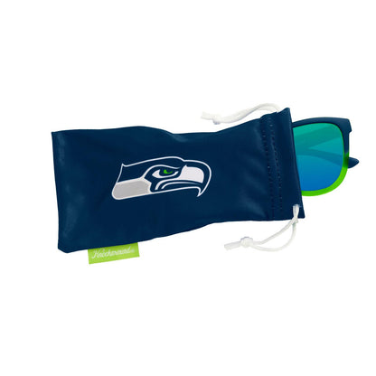 Knockaround and Seattle Seahawks Premiums Sport Sunglasses, Pouch