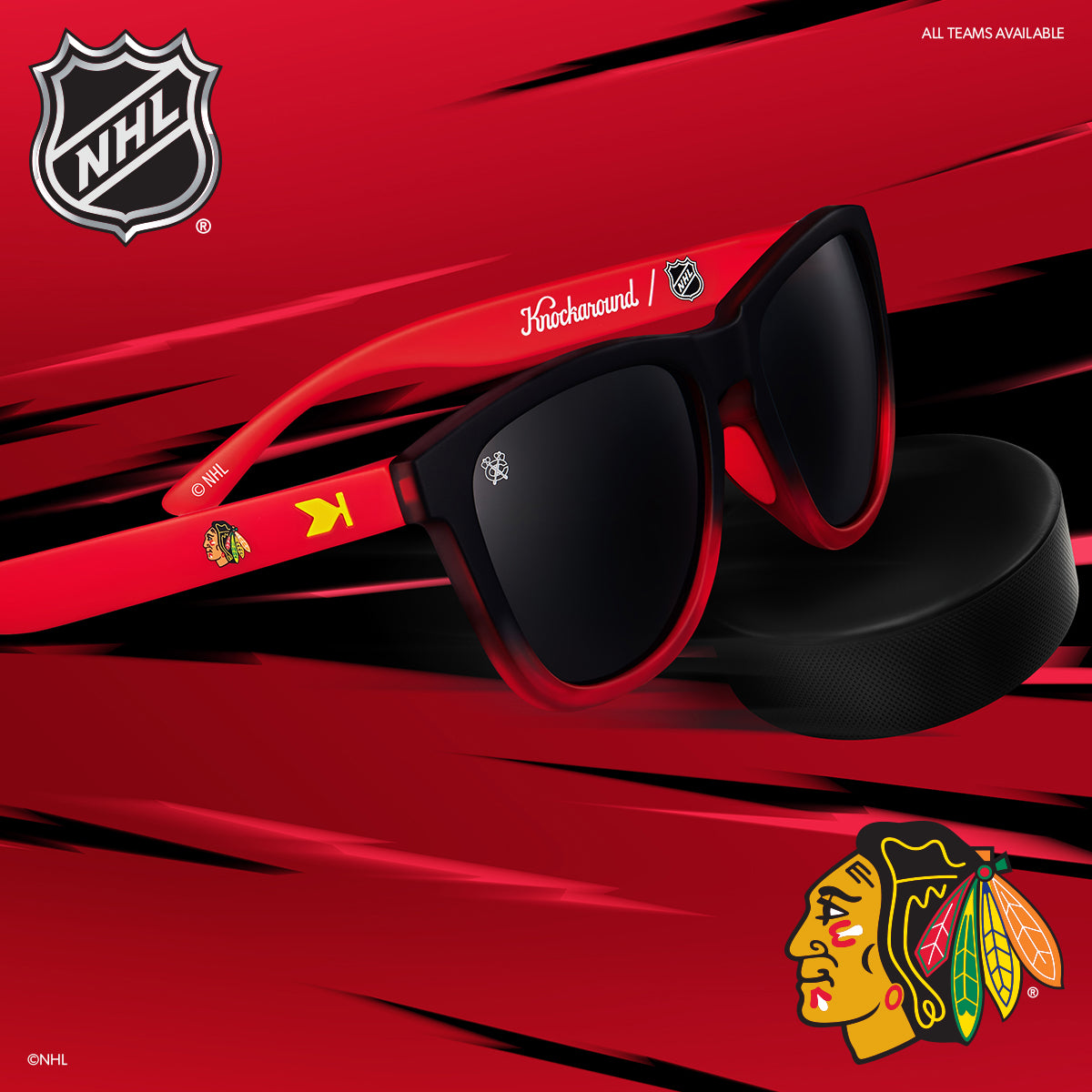 Knockaround x NHL. ⓒNHL