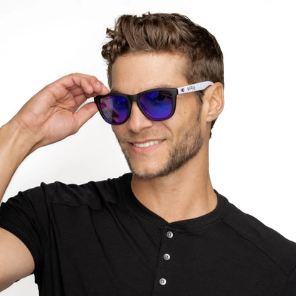 Men wearing Colorado Rockies Premiums Sport Sunglasses