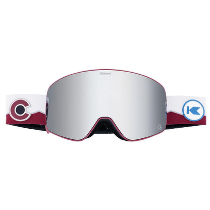 Knockaround Colorado Avalanche Snow Goggles, Front