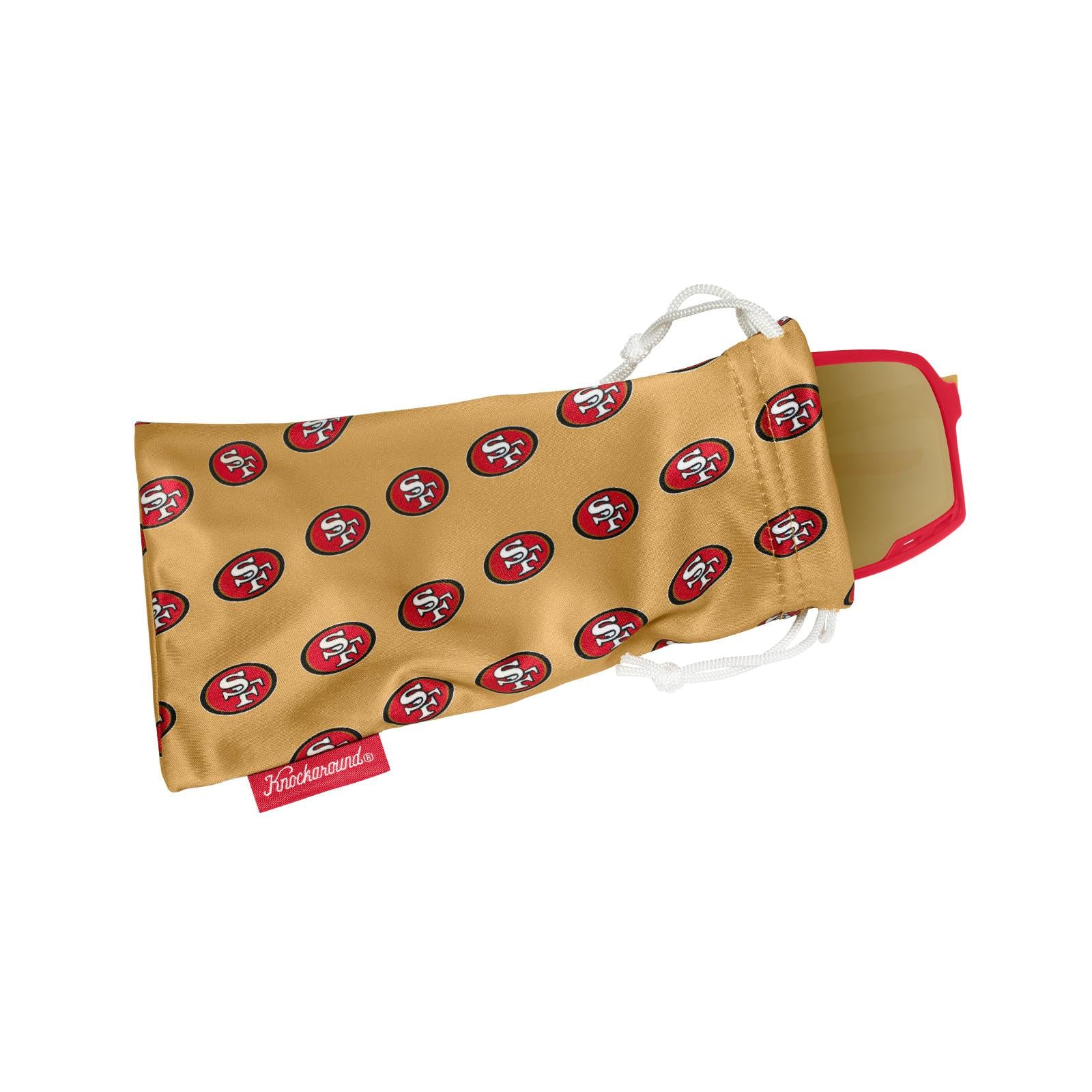 San Francisco 49ers Campeones Sunglassses, Pouch