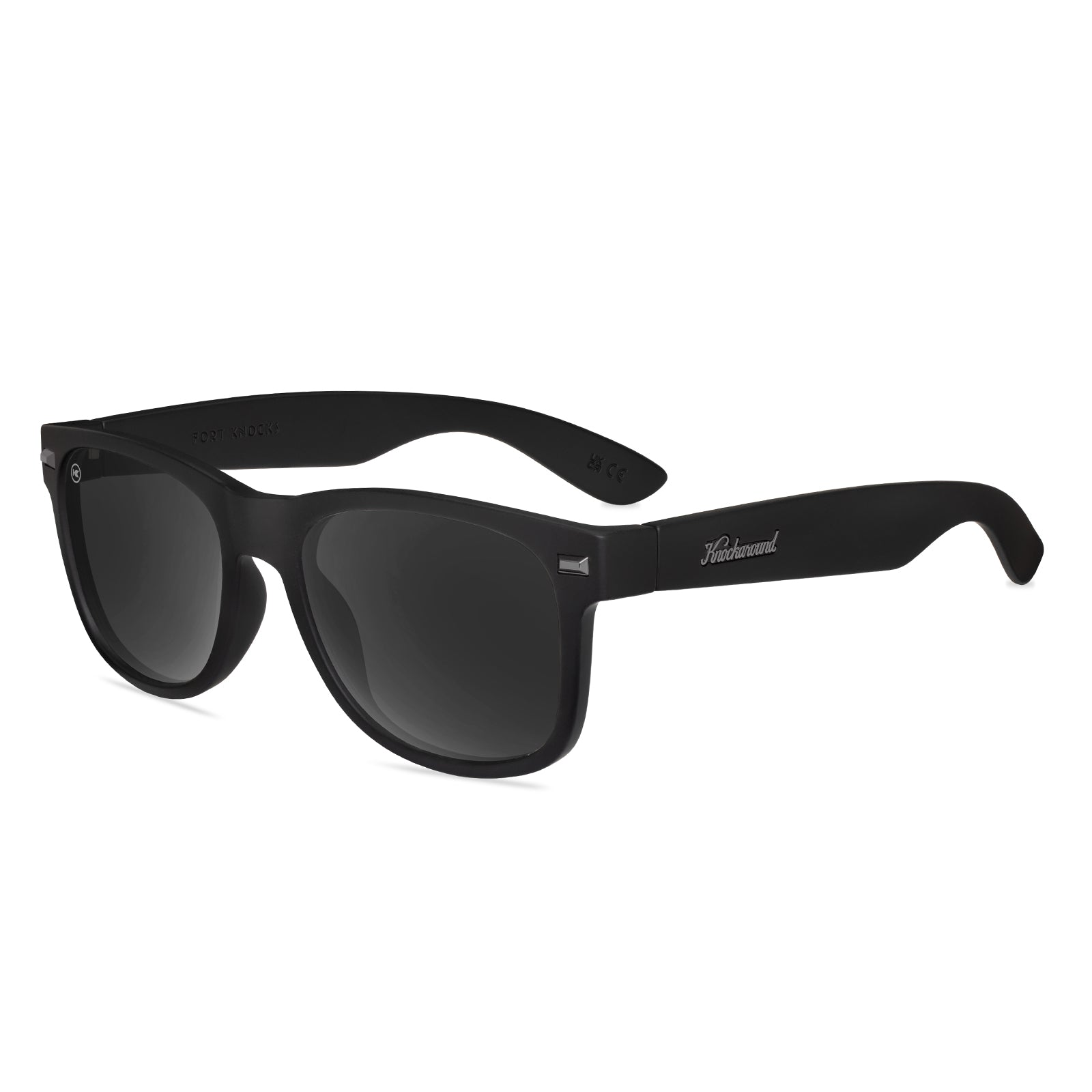 Black on Black Fort Knocks Sunglasses, Flyover