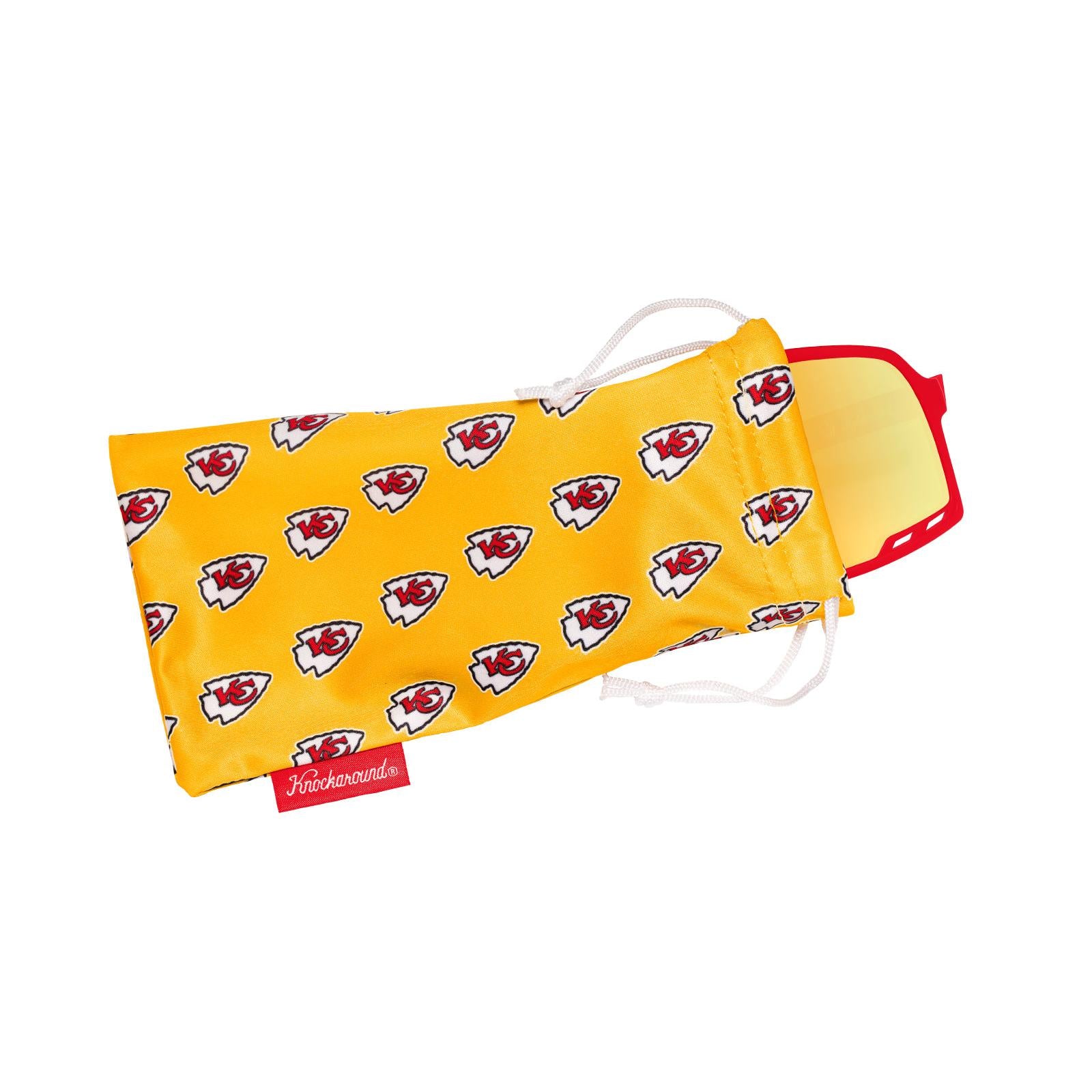Kansas City Chiefs Campeones Sunglasses, Pouch