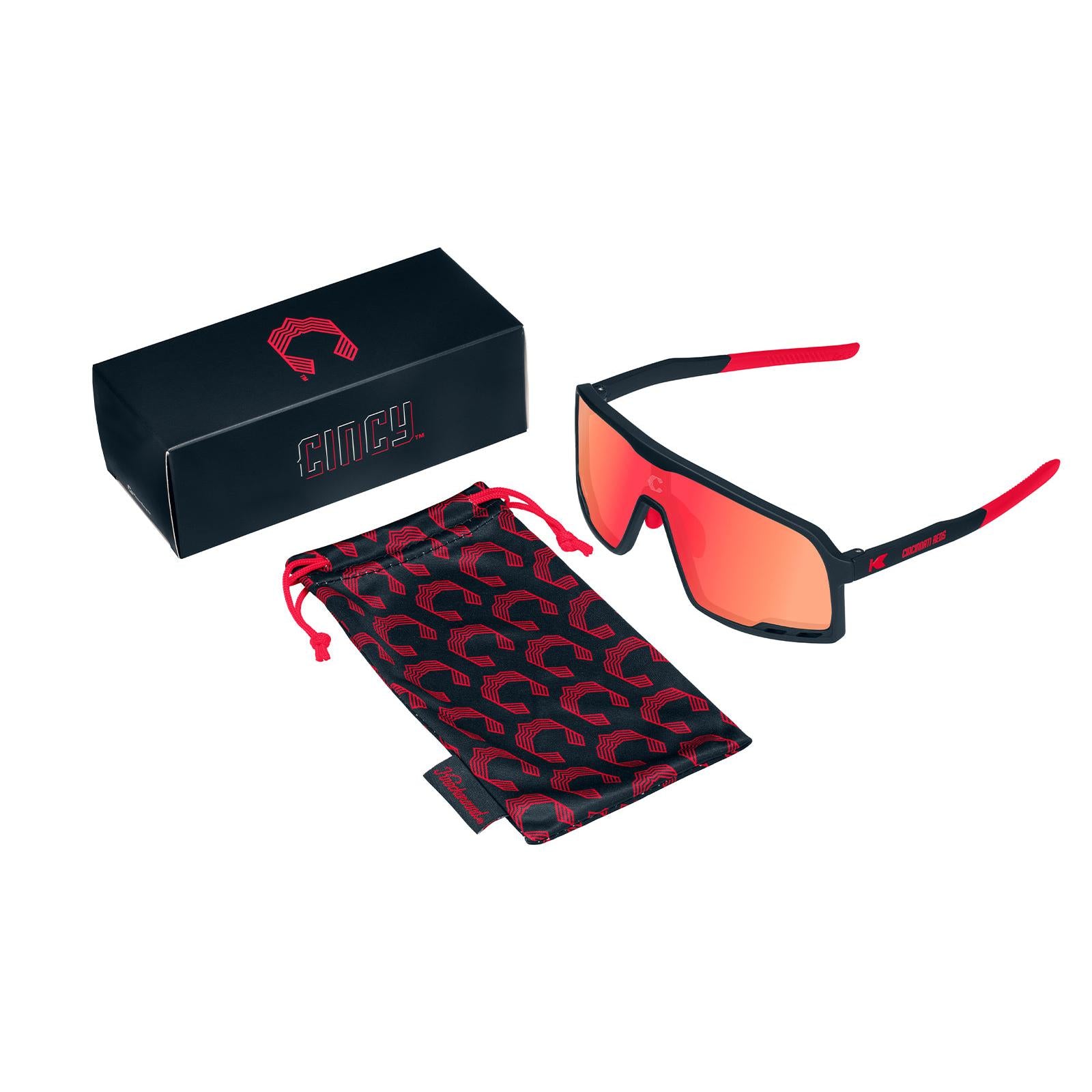 Cincinnati Reds City Connect Campeones Sunglasses, Set