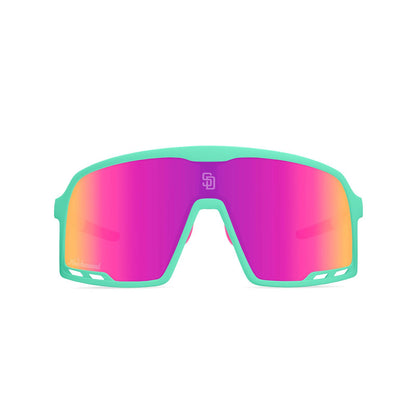 San Diego Padres City Connect Campeones Sunglasses, Front