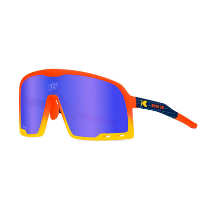 Houston Astros City Connect Campeones Sunglasses, Threequarter