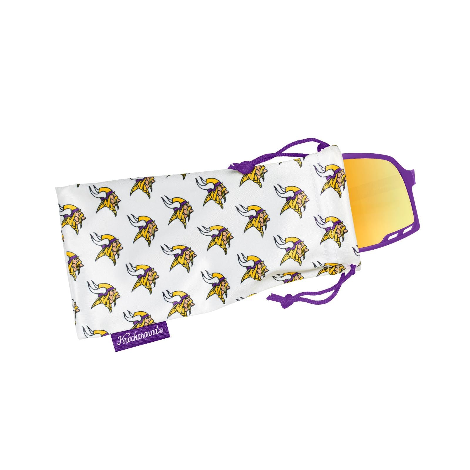 Minnesota Vikings Campeones Sunglasses, Pouch