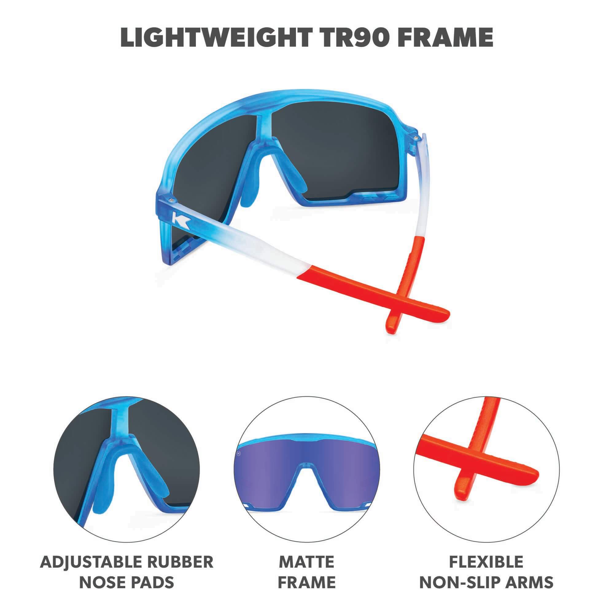 Rocket Pop Kids Campeones Sunglasses, Frame Features
