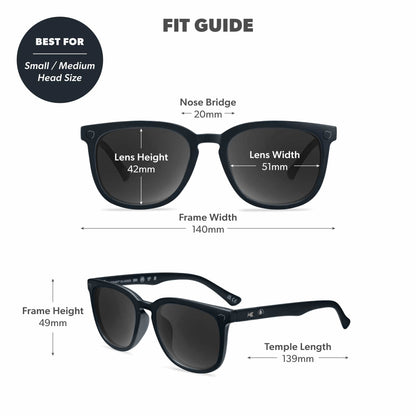 DuckDuckGo Paso Robles Sunglasses, Fit Guide