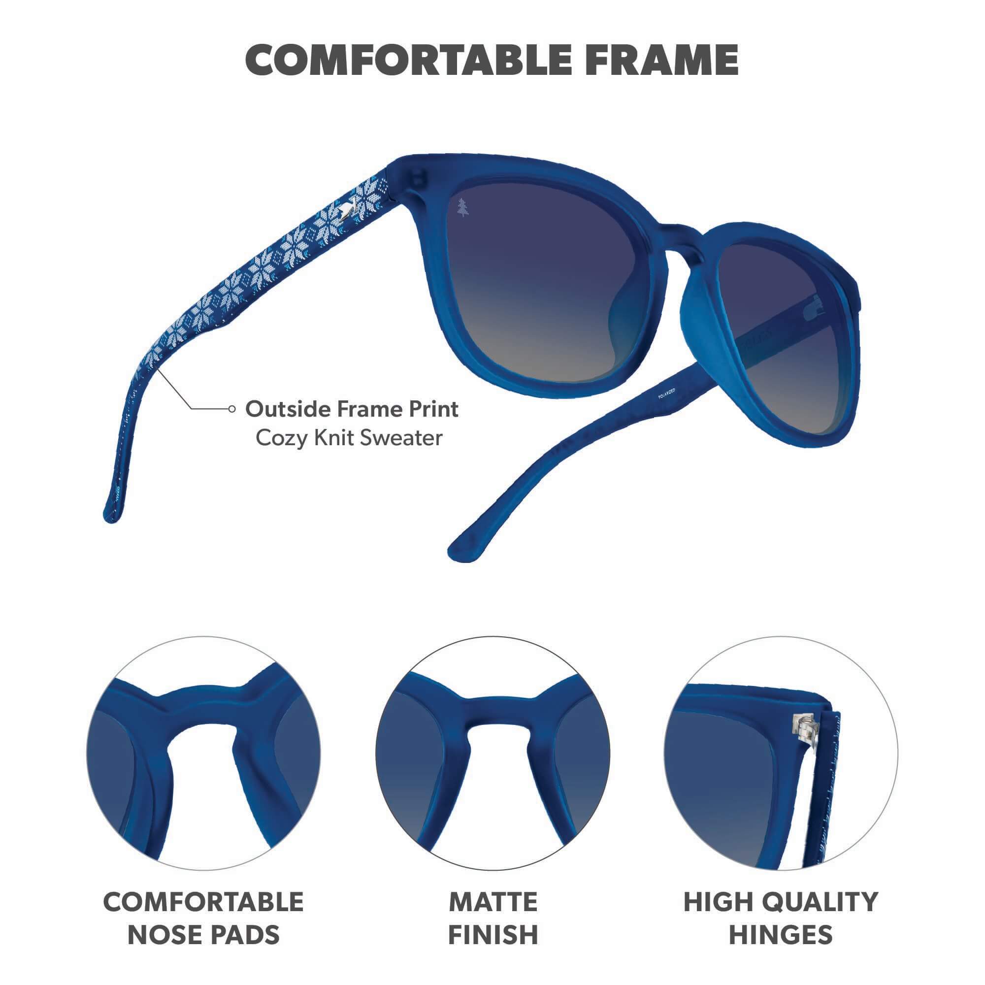 Fair Isle Paso Robles Sunglasses, Frame Features