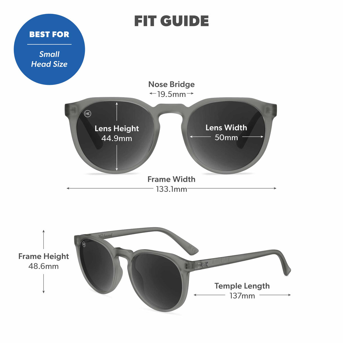 Fit Guide. Best for small. Photo features Shadow Catchers Tide Pools Sunglasses and includes specific frame measurements. See Fit Guide for more details.