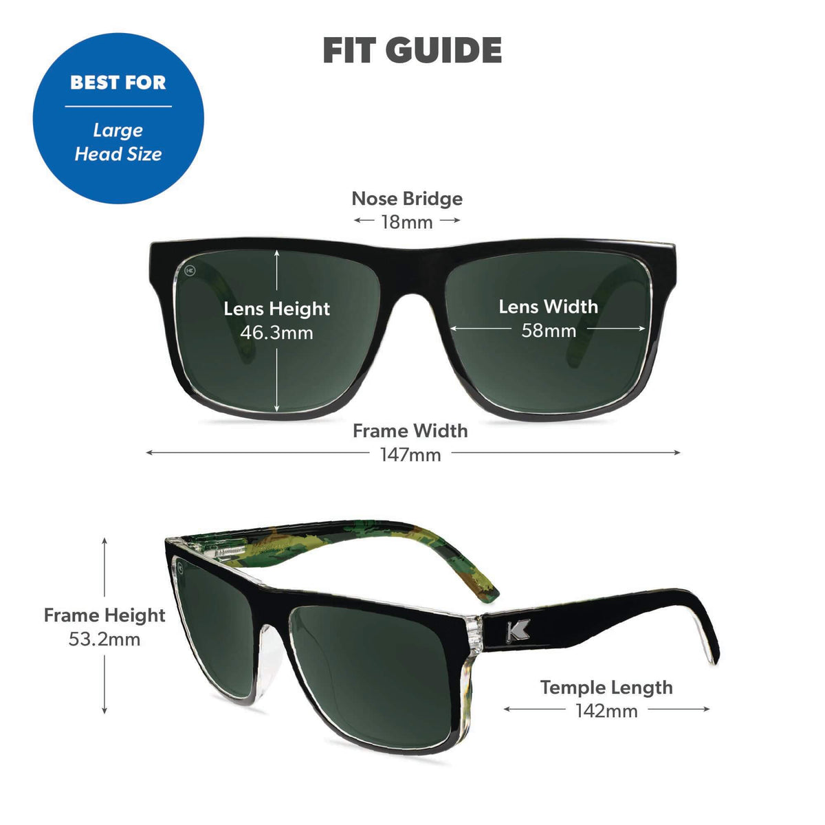 Affordable quality. Stylish & comfortable. Designed to last. Man wearing Covert Ops Torrey Pines Sunglasses