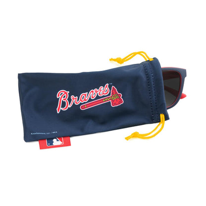 Knockaround and Atlanta Braves Sunglasses, Pouch