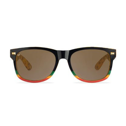 Knockaround x Bob Marley Fort Knocks Sunglasses, Front