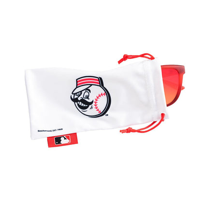 Knockaround and Cincinnati Red Sunglasses, Pouch