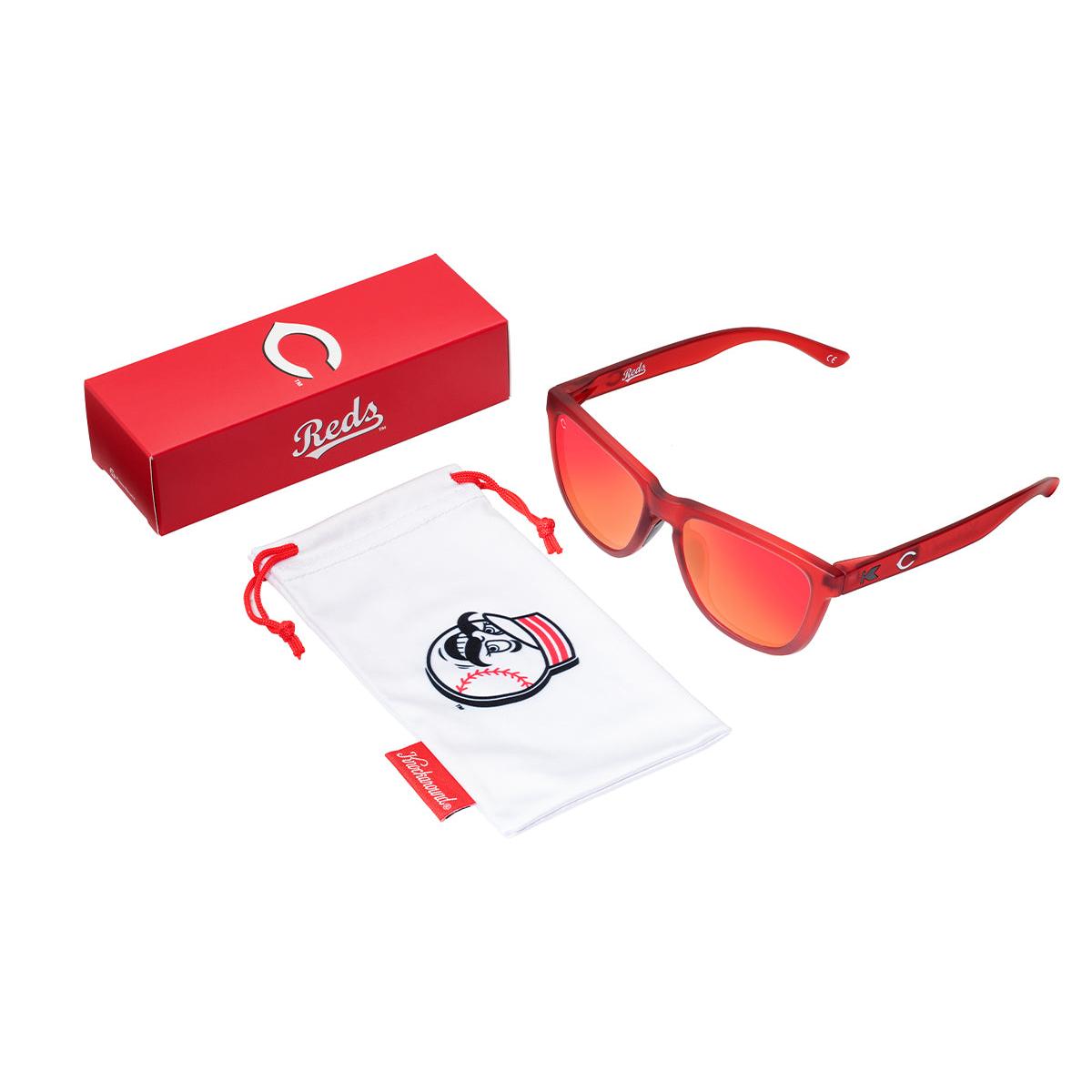 Knockaround and Cincinnati Red Sunglasses, Set
