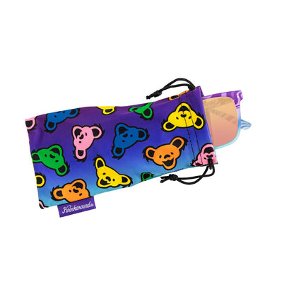 Grateful Dead Trippy Bears Fast Lanes Sunglasses, Pouch