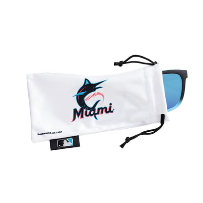 Knockaround Miami Marlins Sunglasses, Pouch