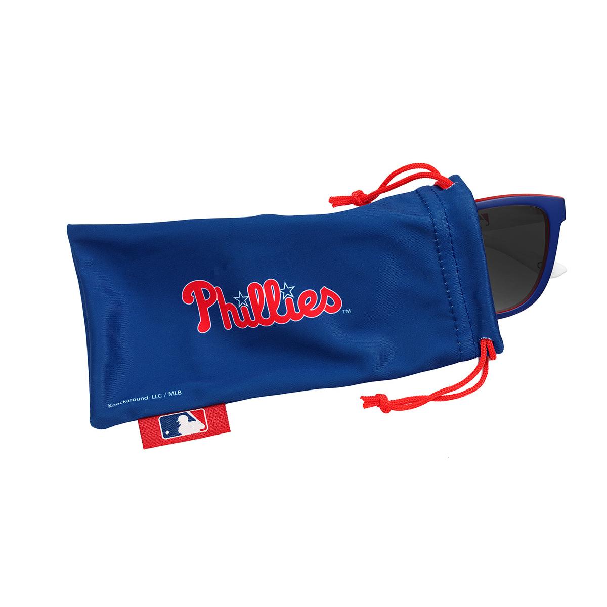 Knockaround Philadelphia Phillies Sunglasses, Pouch