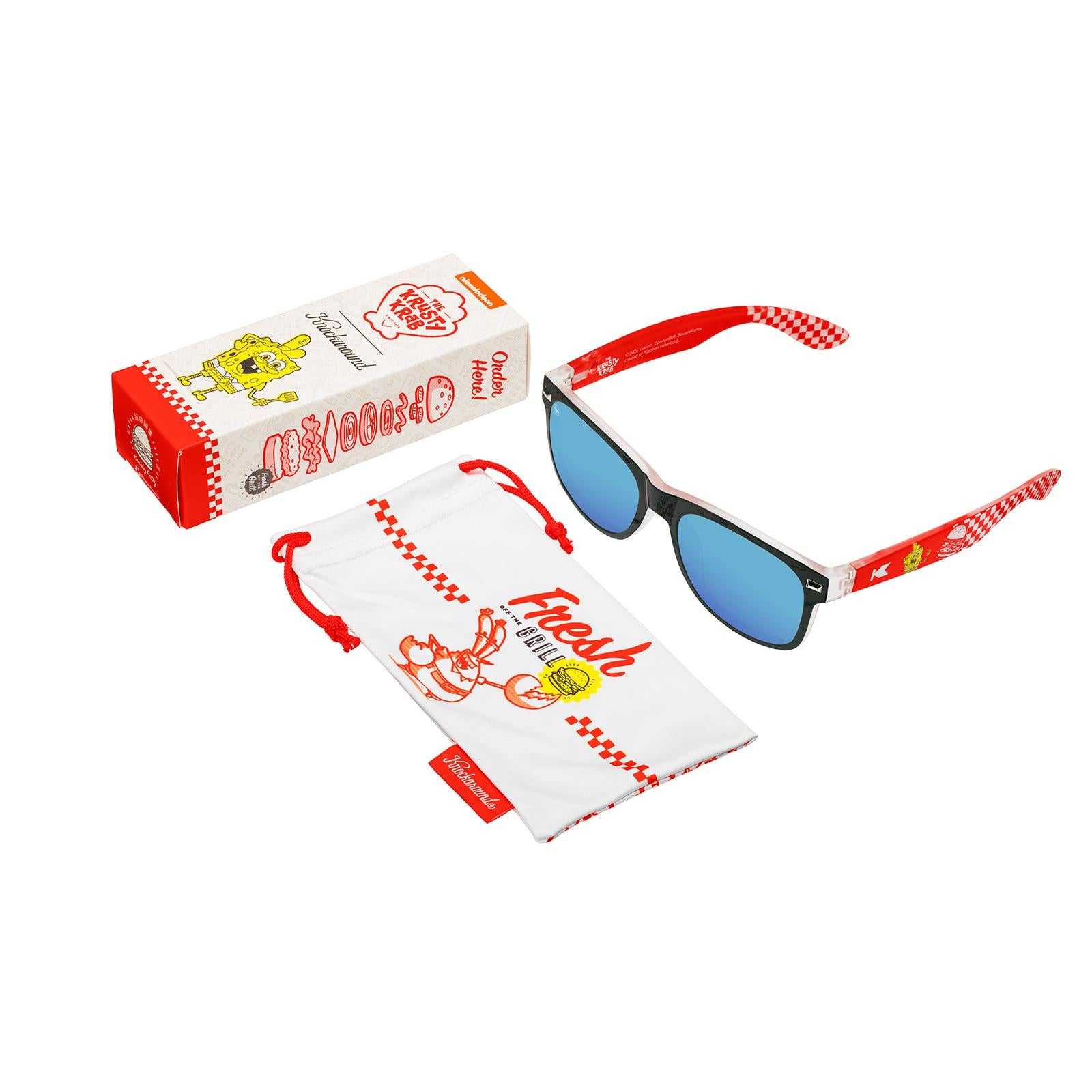 Krusty Krab SpongeBob Fort Knocks Sunglasses, Set